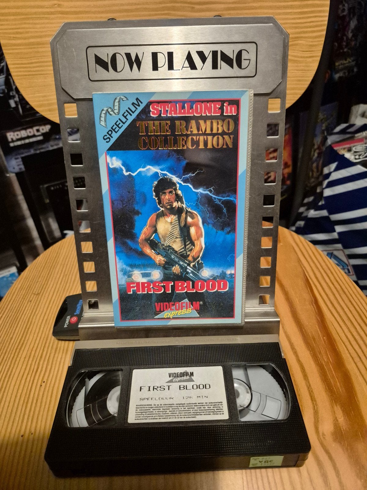 VHS First Blood (Rambo) - Nederlands Ondertiteld, Nederlands ondertiteld, Vanaf 16 jaar, Ophalen of Verzenden, Actie en Avontuur