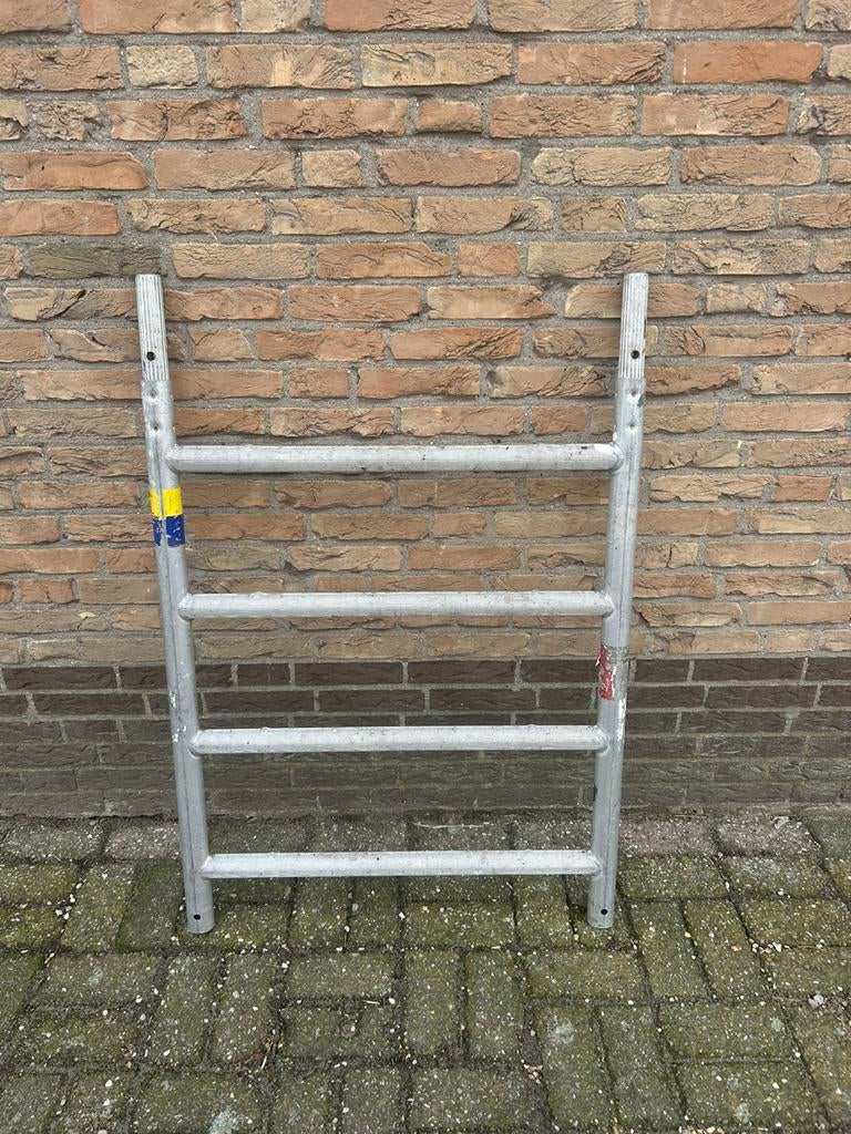 Layher rolsteiger standelement 75cm breed, 100cm hoog, Ophalen, Zo goed als nieuw, Minder dan 2 meter