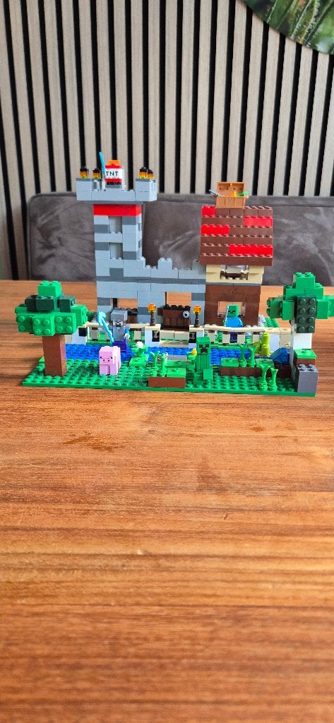Lego minecraft 21161, Kinderen en Baby's, Minecraft, Lego, Ophalen of Verzenden, Zo goed als nieuw