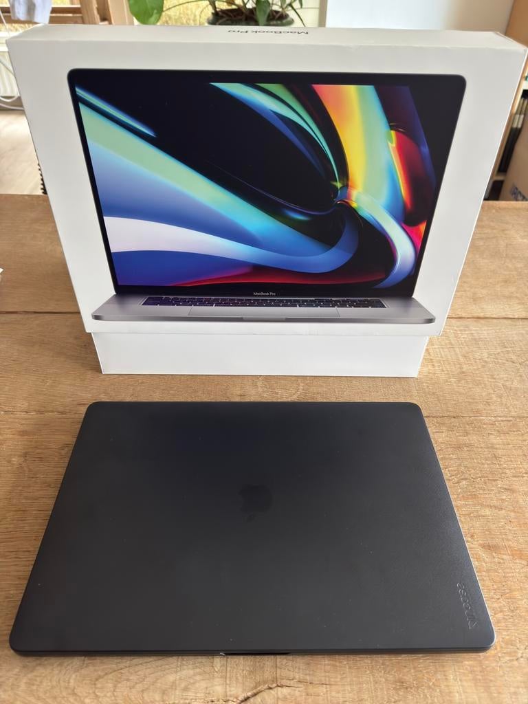 MacBookPro 16”  2019 512 SSD 16gb TouchBar SpaceGray, Computers en Software, Apple Macbooks, 2 tot 3 Ghz, Qwerty, 512 GB, Zo goed als nieuw