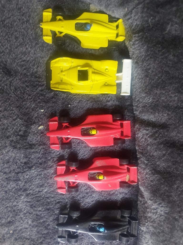 Hot Wheels F1 Raceauto's - Set van 5 (2001 Mattel), Kinderen en Baby's, Speelgoed | Speelgoedvoertuigen, Ophalen of Verzenden