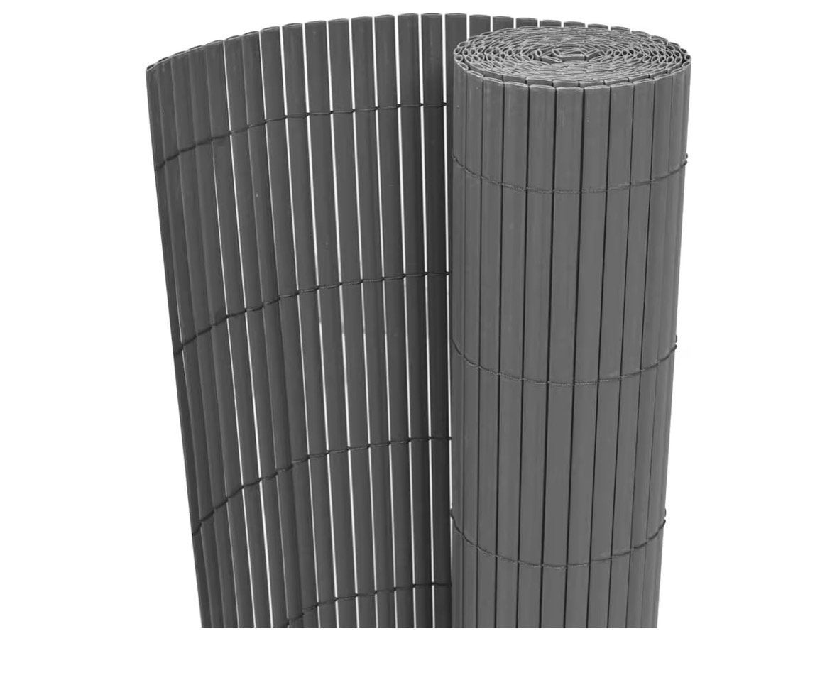 NIEUW Tuinscherm / balkon  antraciet pvc 90x400 cm, Tuin en Terras, Tuinschermen, Ophalen of Verzenden, Nieuw, Kunststof, 200 cm of meer