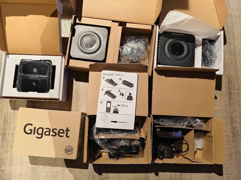 Nieuw VoIP lot: 2x HT802 +3x Gigaset SL800H PRO +1x MDA200, Ophalen of Verzenden, Nieuw, Telefoon