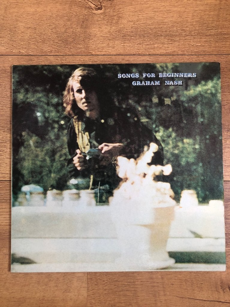 Graham Nash Songs for beginners lp vinyl, Ophalen of Verzenden, Gebruikt, 12 inch, Poprock