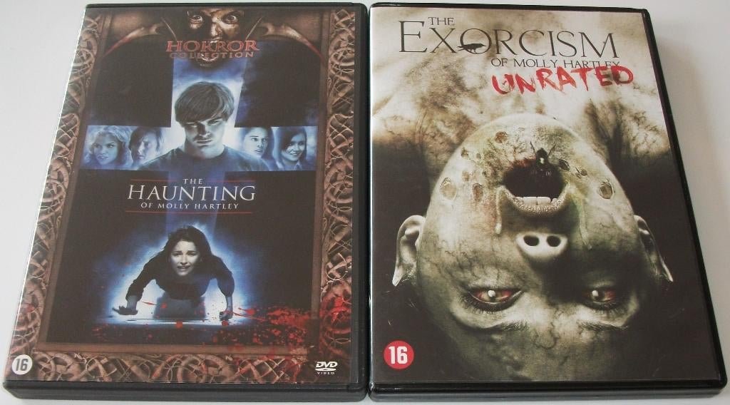Film-Serie *** HAUNTING & EXORSISM OF MOLLY HARTLEY ***, Vanaf 12 jaar, Ophalen of Verzenden, Zo goed als nieuw