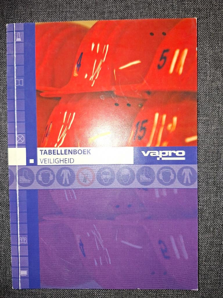 boek: Tabellenboek veiligheid Vapro, Boeken, E.W.M. Smit, Ophalen of Verzenden, Zo goed als nieuw, Bouwkunde