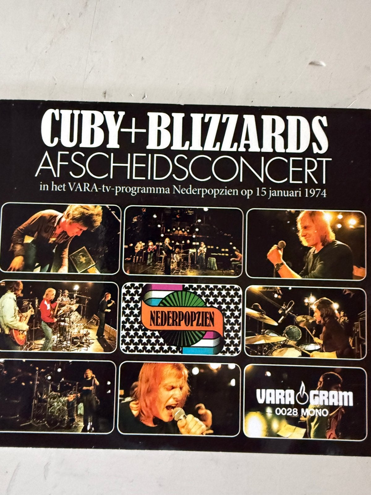 Cd cuby blizzards afscheidsconcert, Cd's en Dvd's, Ophalen of Verzenden, Zo goed als nieuw, Poprock