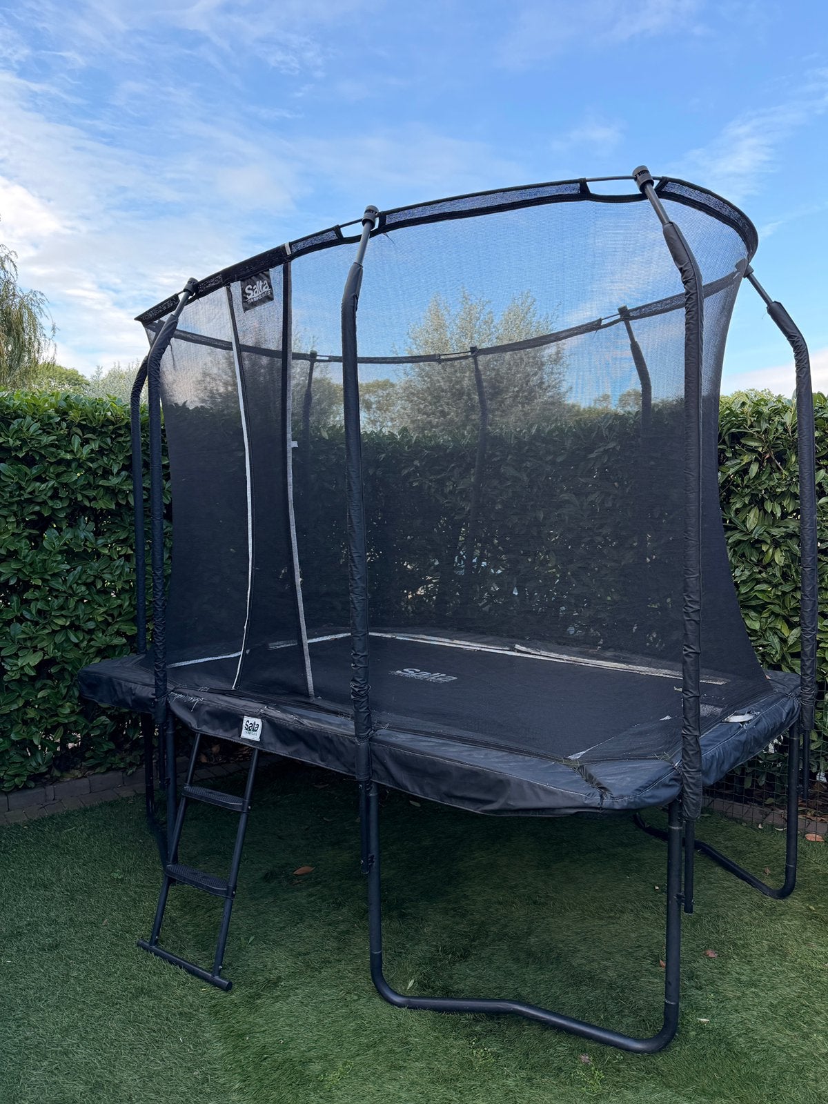 Salta Premium Black Edition Trampoline 305x214cm, Ophalen, Gebruikt