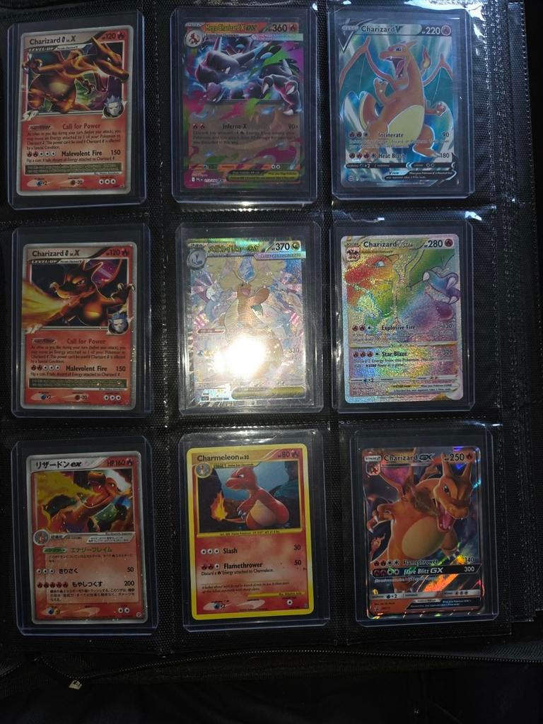 Pokémon charizard collectie + dragonite, Hobby en Vrije tijd, Verzamelkaartspellen | Pokémon, Ophalen of Verzenden, Zo goed als nieuw