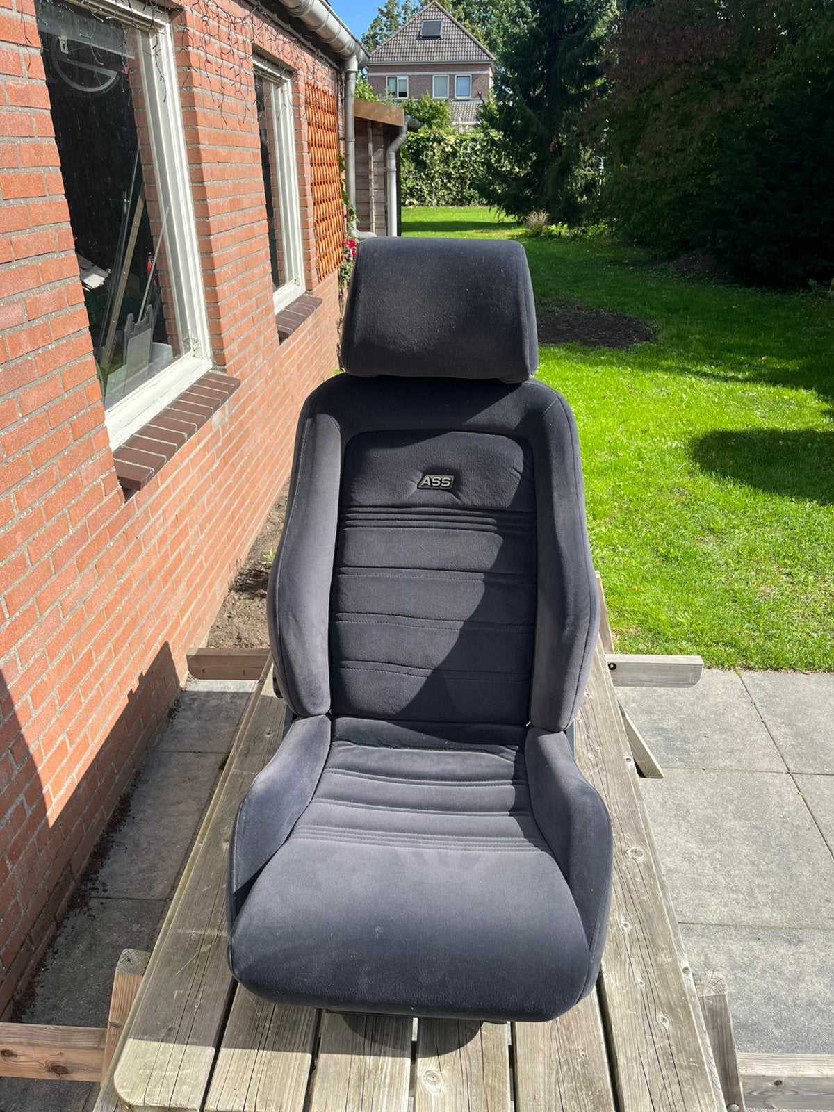 ASS autostoel, medium size,, Auto-onderdelen, Ophalen of Verzenden, Gebruikt