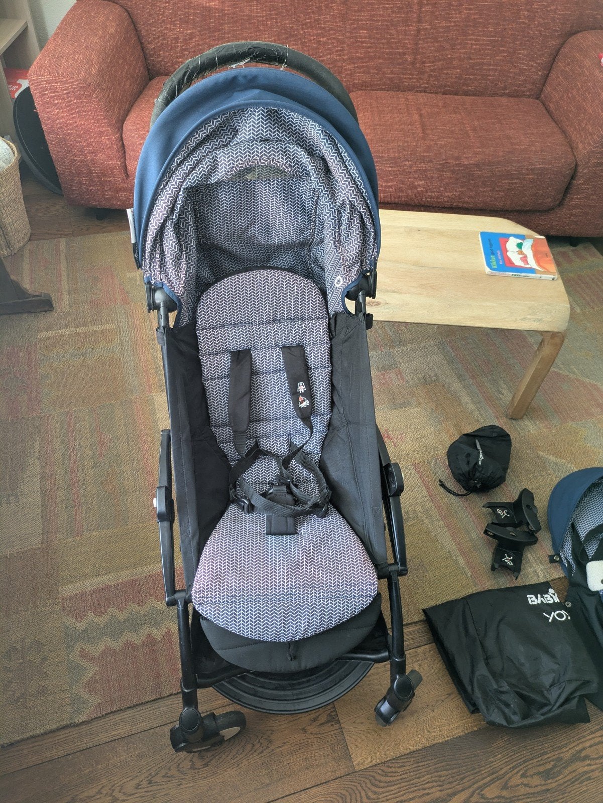 Yoyo kinderwagen met newborn pack - veelgebruikt, Ophalen, Zo goed als nieuw