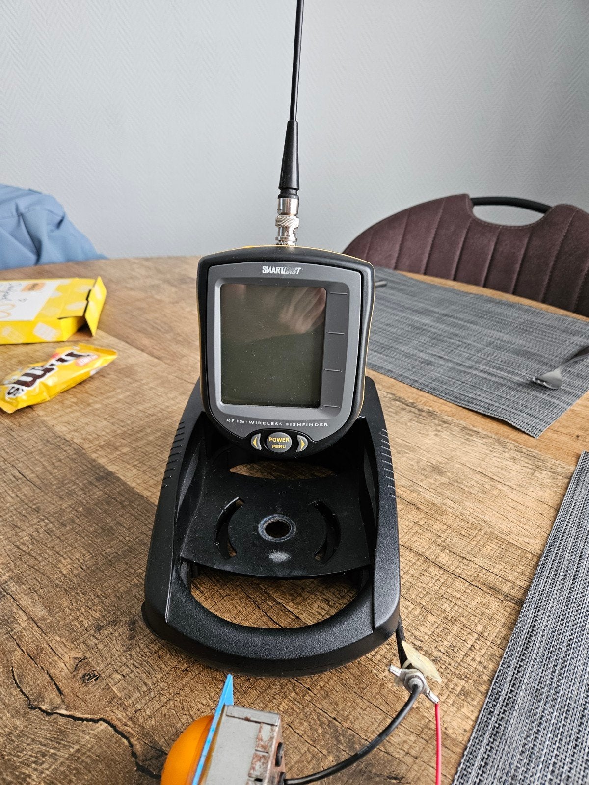 Smartcast RF15 draadloze fishfinder met zelfbouw transducer, Ophalen of Verzenden, Gebruikt, Overige typen