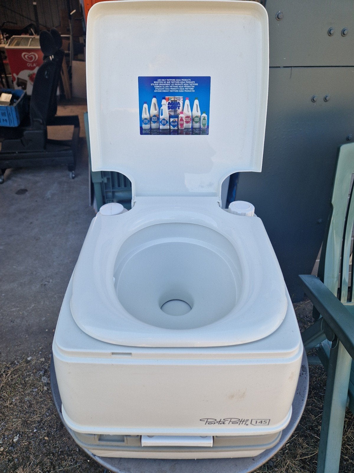 Thetford Porta Potti 145 - Draagbaar Toilet, Ophalen of Verzenden, Gebruikt