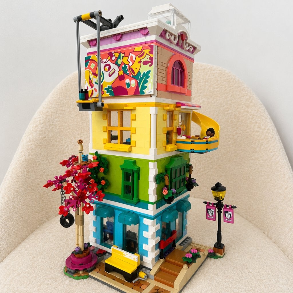 LEGO Friends Buurtcentrum 41748 – Compleet & met instructies, Ophalen, Compleet, Lego, Friends