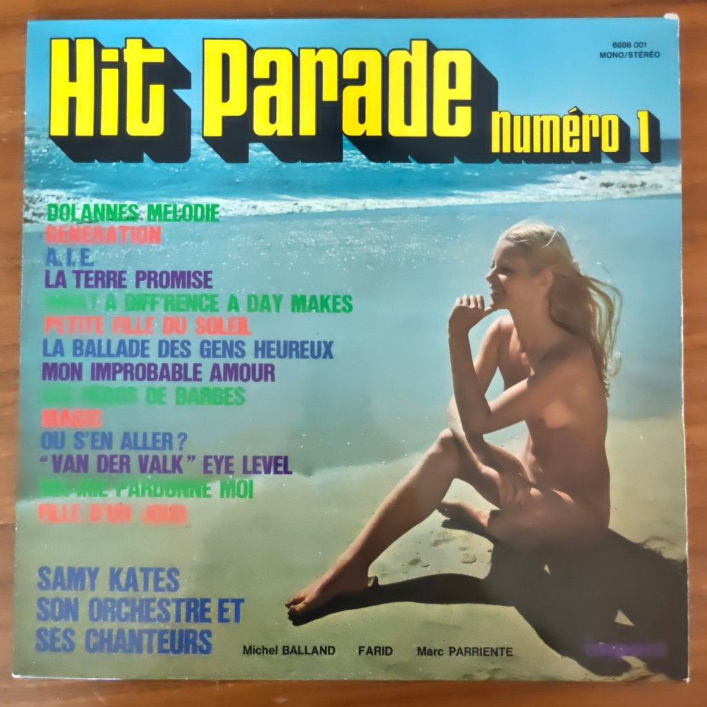 LP - Samy Kates ‎– Hit Parade Numéro 1, Cd's en Dvd's, Ophalen of Verzenden, LP