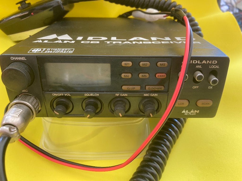 27 mc midland alan 48 plus en multi, Ophalen of Verzenden, Zo goed als nieuw, Zender en Ontvanger