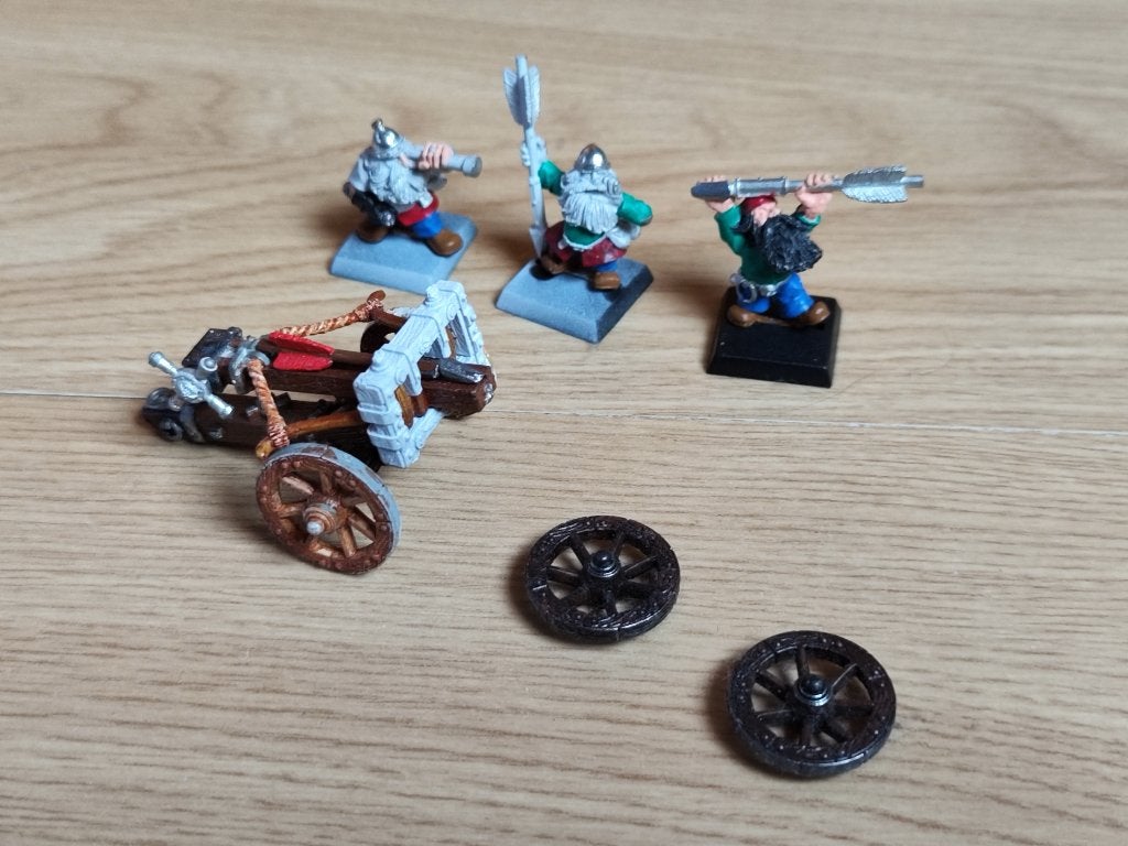 Warhammer - Dwarf Bolt-Thrower 1995 - Complete Set, Hobby en Vrije tijd, Ophalen of Verzenden, Zo goed als nieuw, Warhammer, Figuurtje(s)