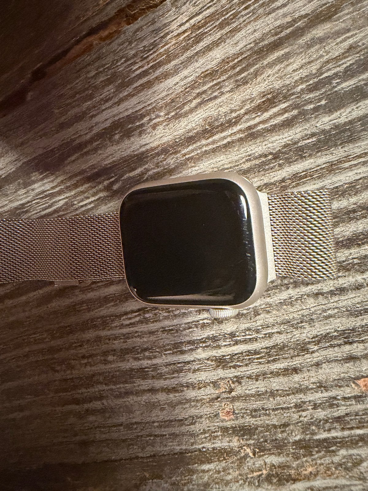 Apple Watch met krasjes en 84% batterij, inclusief bandjes, Ophalen, Gebruikt, Zilver, IOS