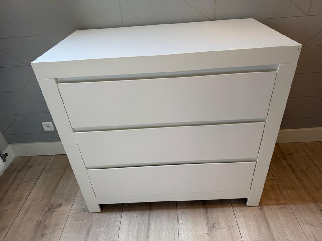 Bopita Thijn commode met 3 laden, Ophalen, Gebruikt, 50 tot 70 cm, 100 cm of meer