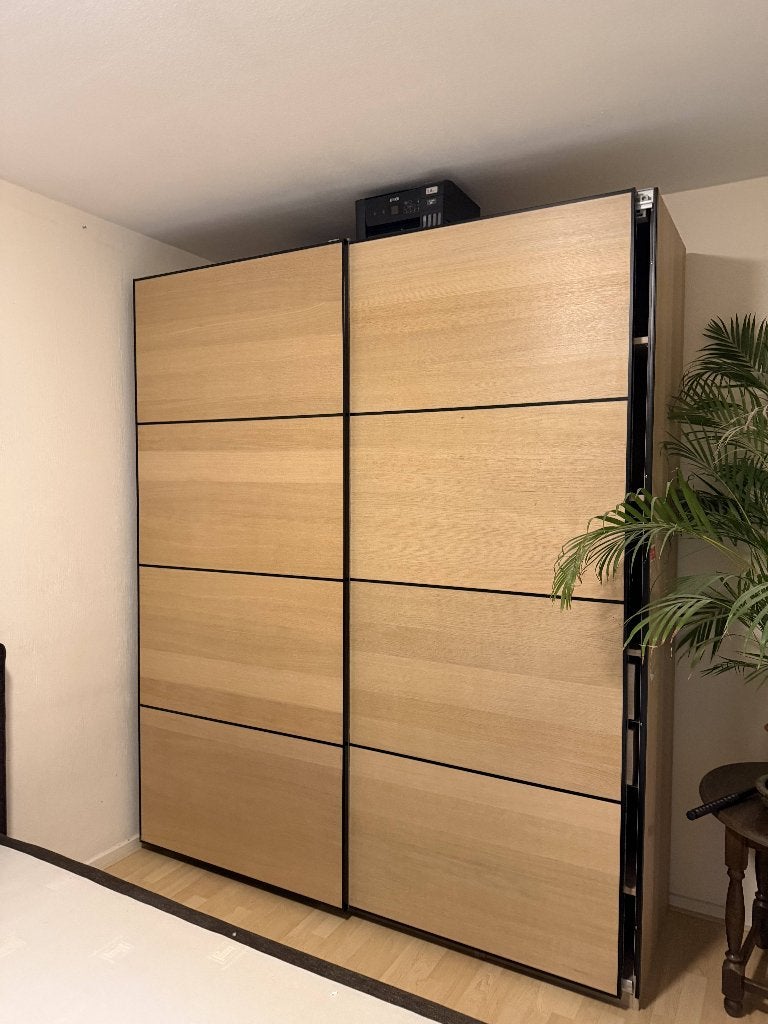 Kledingkast, bieden mogelijk!, Huis en Inrichting, Kasten | Kledingkasten, Gebruikt, 200 cm of meer, 150 tot 200 cm, Kast met schuifdeuren