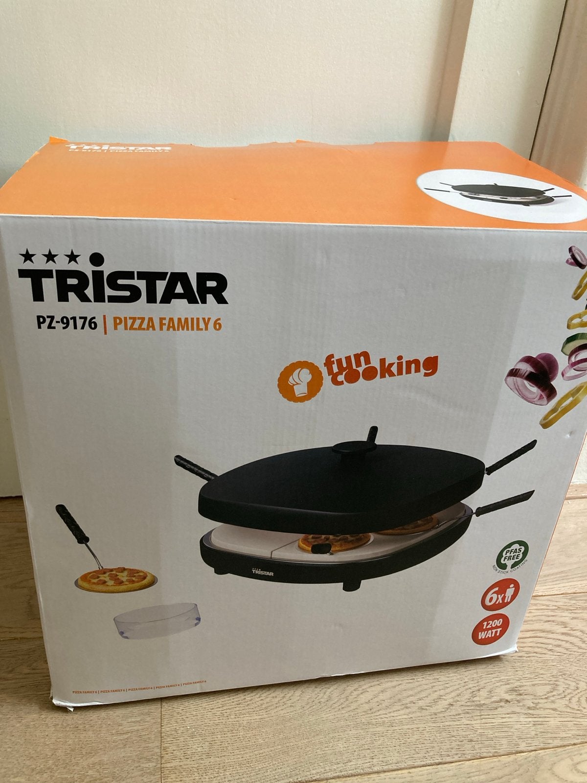 Pizza Family 6 - Pizzaoven pizzarette, Ophalen, Minder dan 45 cm, Pizzaoven, Zo goed als nieuw