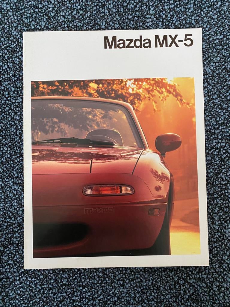 Mazda MX-5 autofolder (1), Ophalen of Verzenden, Zo goed als nieuw, Mazda