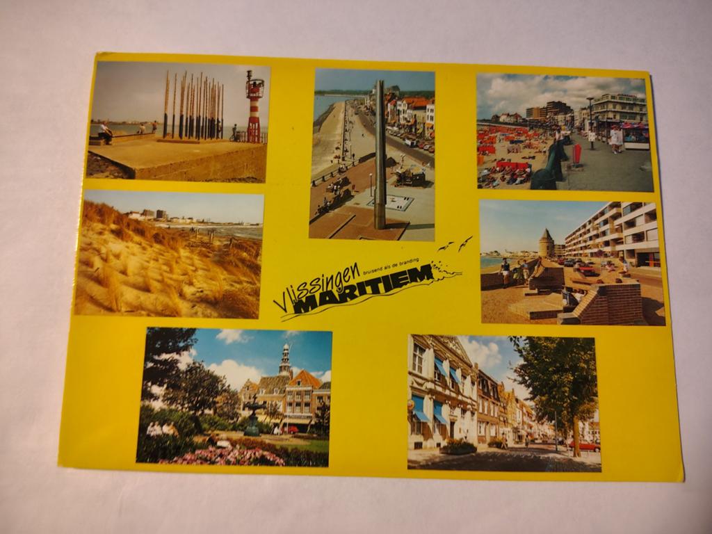 Vlissingen, Verzamelen, Ansichtkaarten | Nederland, Ophalen of Verzenden, 1940 tot 1960, Zeeland