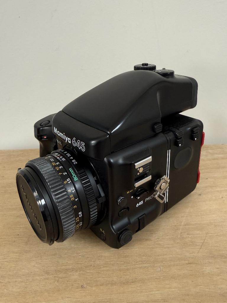 camera analoog mamiya 6-4.5, Ophalen, Zo goed als nieuw, Spiegelreflex, Overige Merken