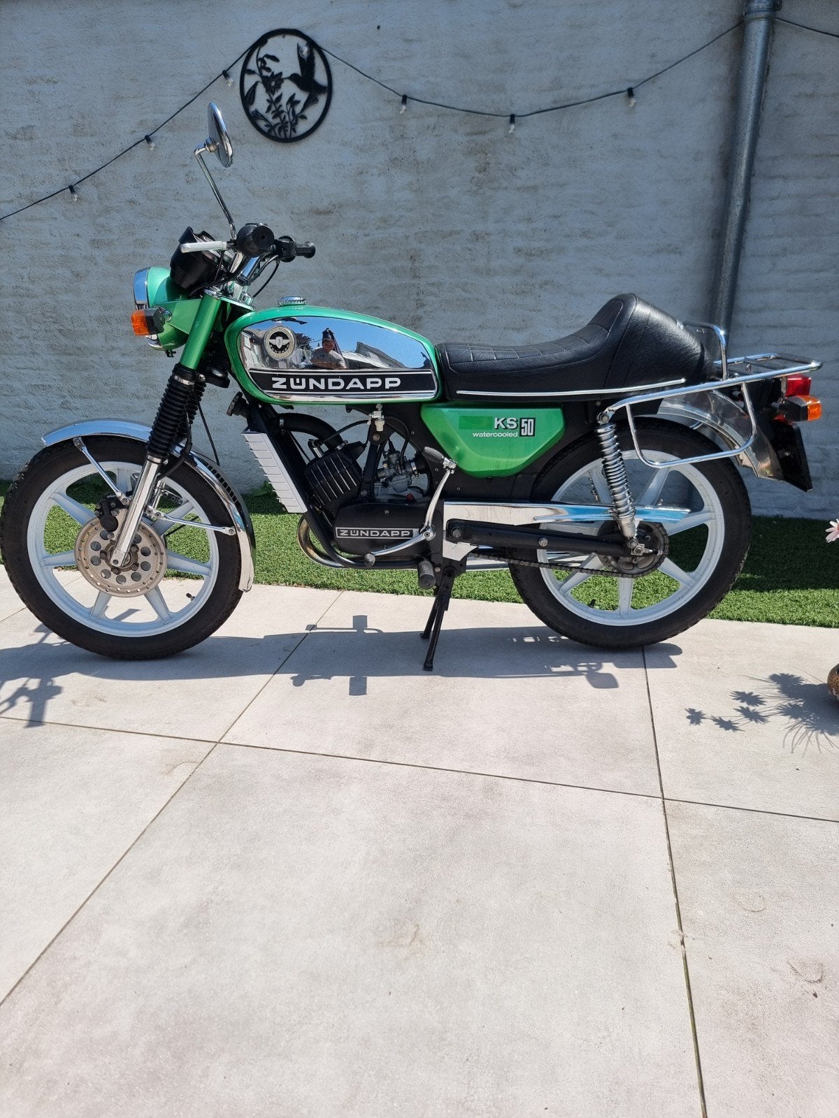 Zundapp KS 50 Bromfiets - Klassieke Schoonheid, Fietsen en Brommers, Brommers | Zundapp, Ophalen, Zo goed als nieuw