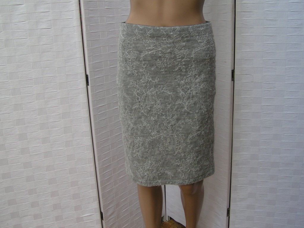 MARCCAIN wollen rok,Mt 38(3) als nieuw, Maat 38/40 (M), Tweedehands, Tweedehands, Marccain