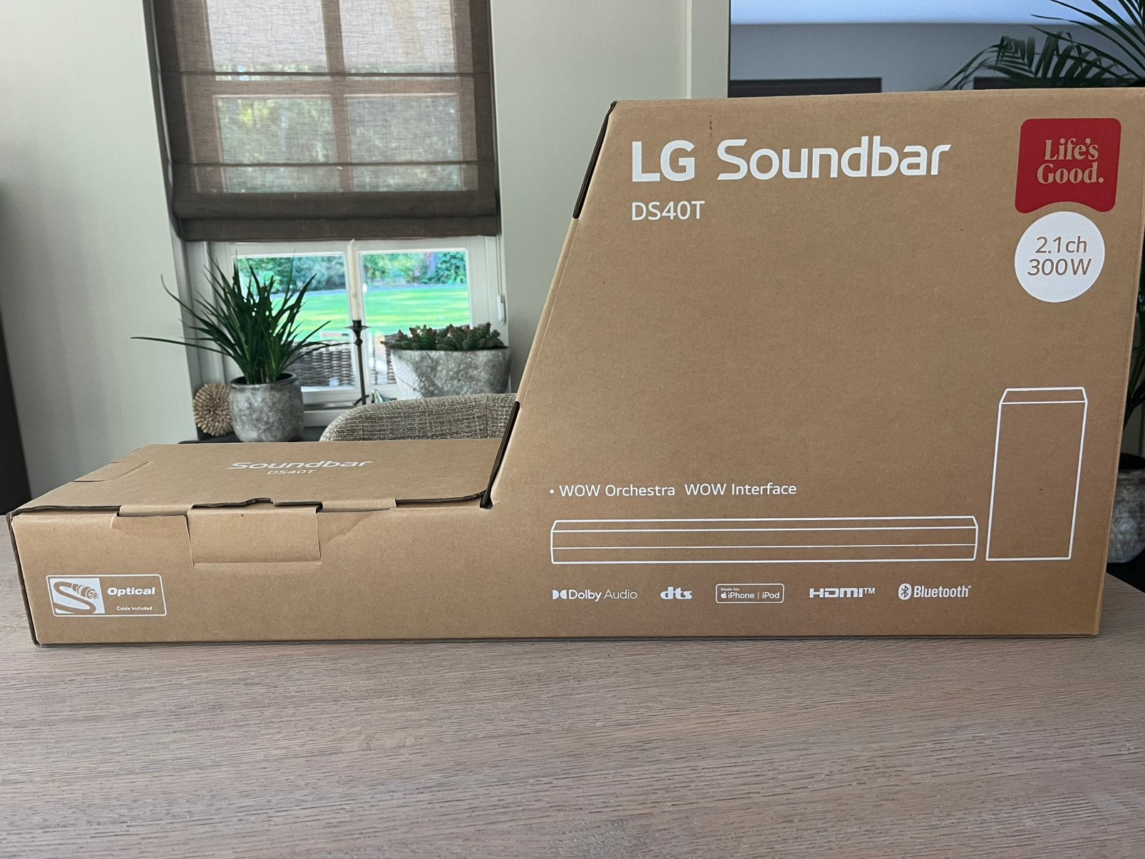 LG DS40T Soundbar met Subwoofer, Ophalen, Nieuw
