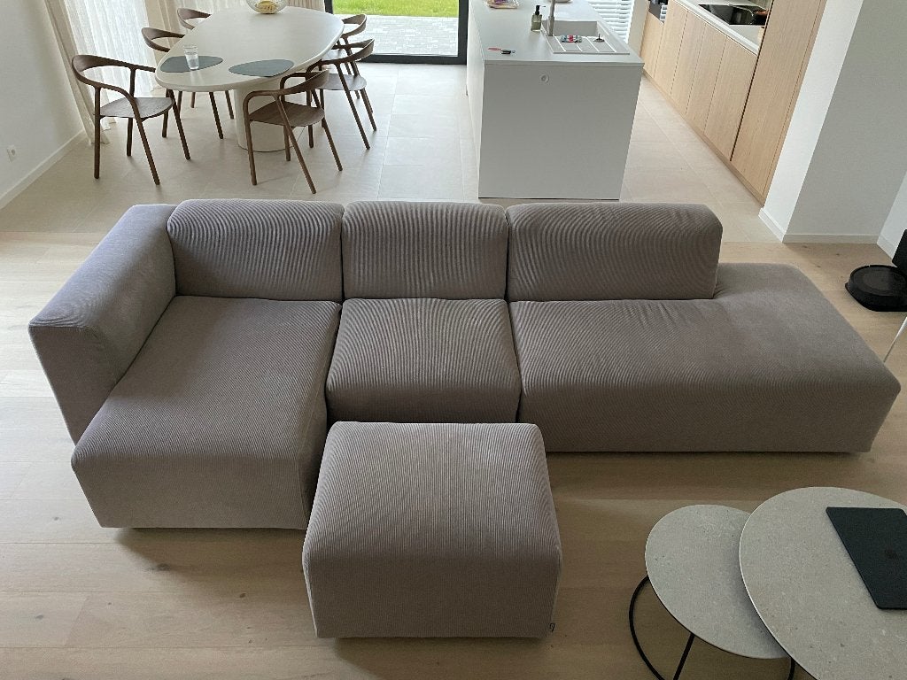 “Milano” modulaire designzetel - in uitstekende staat, Ophalen, 125 tot 150 cm, Hoekbank, 300 cm of meer