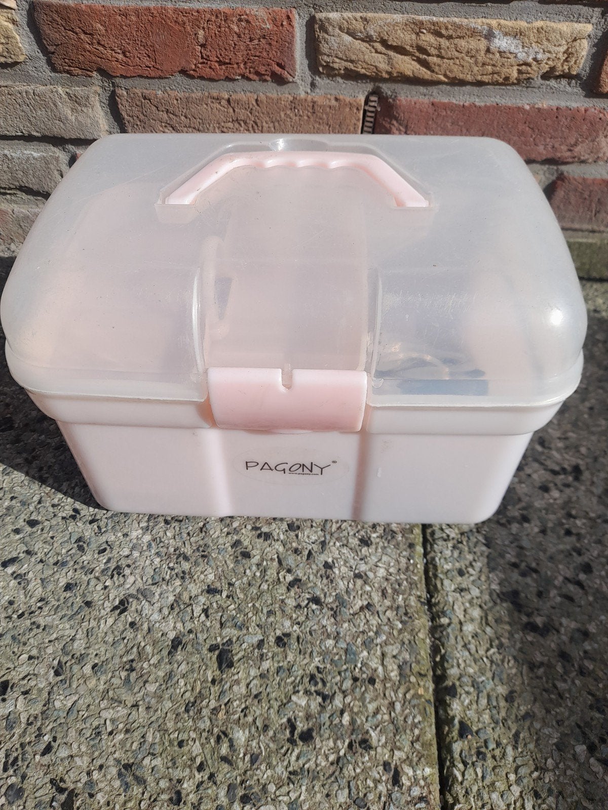 Roze kinder poetkoffer met inhoud, Dieren en Toebehoren, Ophalen of Verzenden, Nieuw