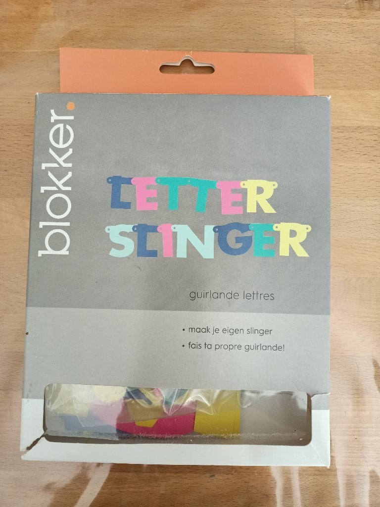 letter slinger - nieuw, Ophalen, Nieuw, Versiering, Verjaardag