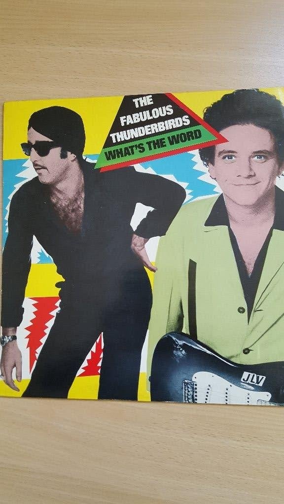 The Fabulous Thunderbirds What's the word LP (Jimmie Vaughan, LP, Pop, Originele persing, Ophalen of Verzenden