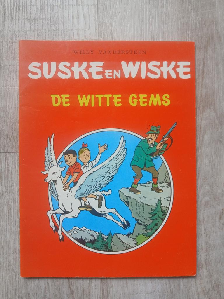 EERSTE DRUK Suske en Wiske - De Witte Gems (1981), Boeken, Gelezen, Willy Vandersteen, Eén stripboek, Ophalen of Verzenden