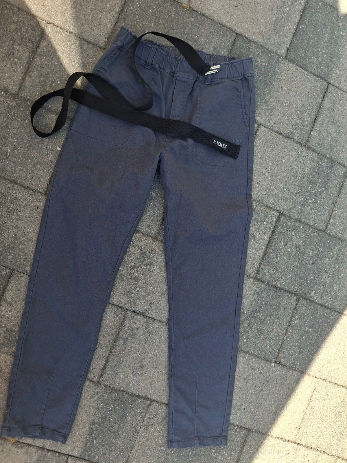 10DAYS Broek blauw Maat M, Kleding | Dames, Maat 38/40 (M), 10DAYS, Ophalen of Verzenden, Gedragen