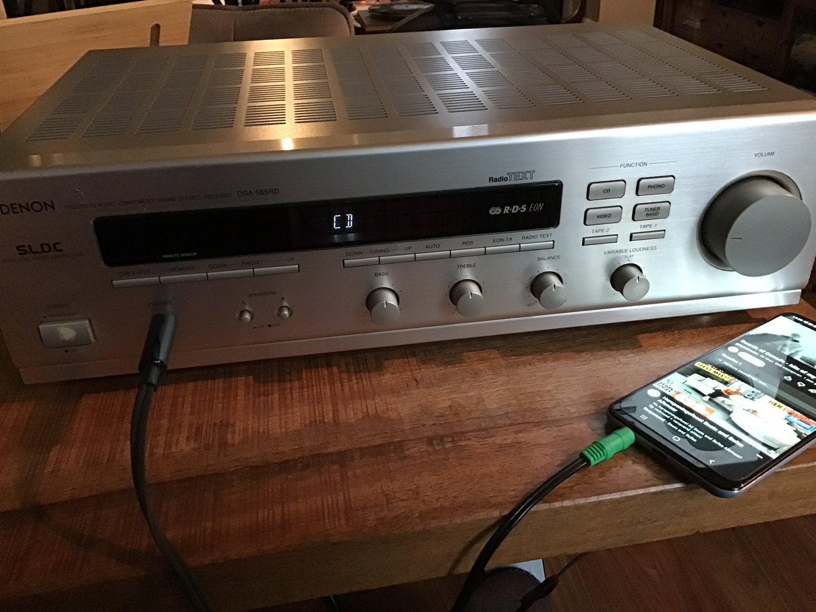 Denon dra 585rd reciever, Ophalen of Verzenden, Zo goed als nieuw, Denon