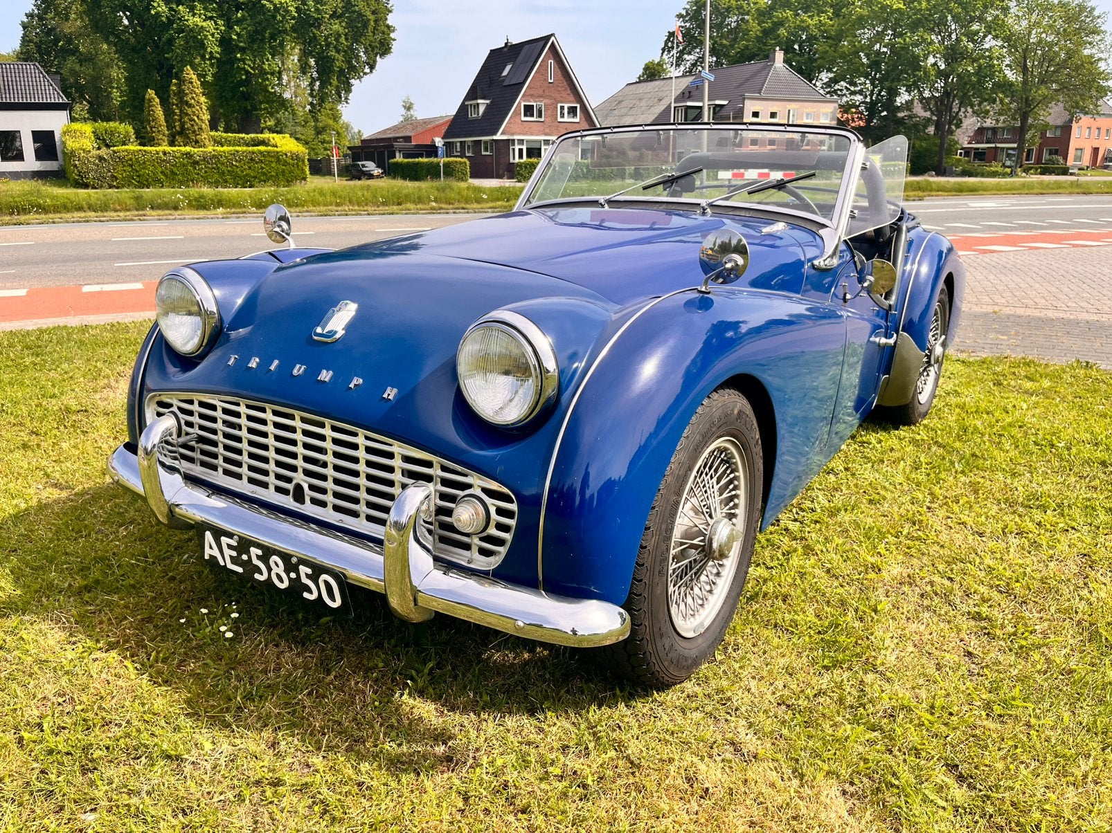 Triumph TR3 1959, Auto's, Cabriolet, Bedrijf, Handgeschakeld, Ford USA