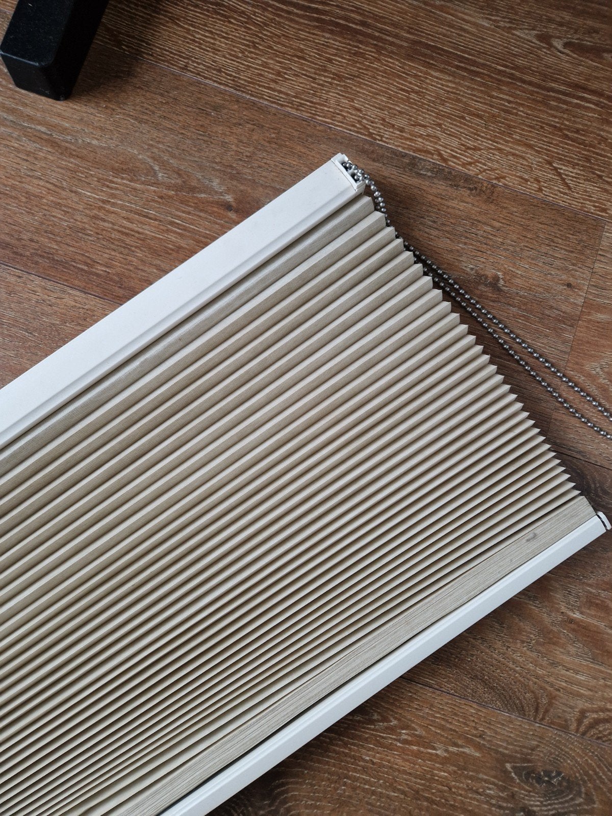 Luxaflex duette gordijn, Ophalen, Gebruikt, 177 cm, Beige