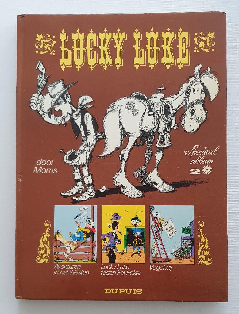 Lucky Luke Special Album 2 (1980), Boeken, Gelezen, Eén stripboek, Ophalen of Verzenden, Morris
