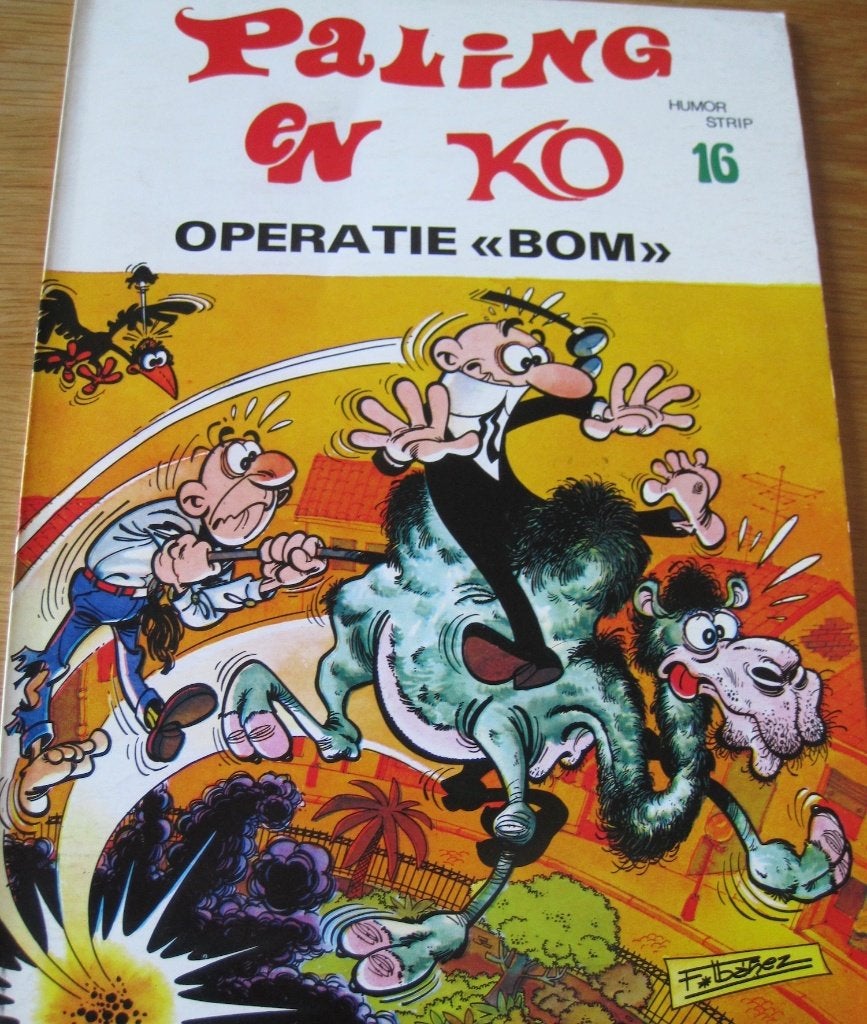 Paling en Ko album 16 en album 20, Ophalen of Verzenden, Zo goed als nieuw, Meerdere stripboeken, F.Ibanez