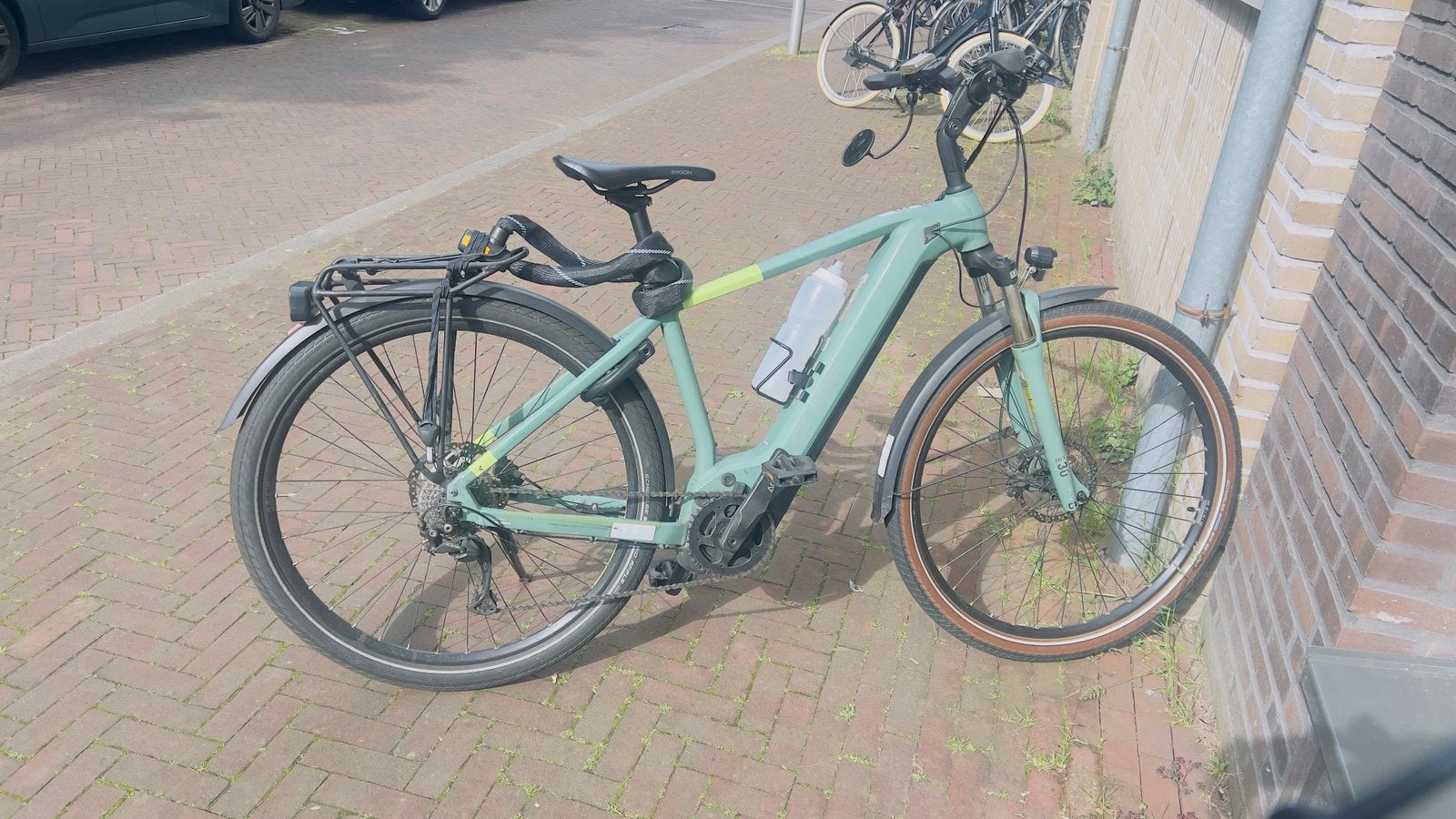 Cube Touring Hybrid 625 E-bike groen, Fietsen en Brommers, Fietsaccessoires | Fietscomputers, Ophalen, Zo goed als nieuw