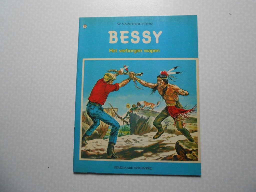 Bessy 94 Het verborgen wapen 1972 1 ste druk., Willy Vandersteen, Eén stripboek, Nieuw, Ophalen of Verzenden