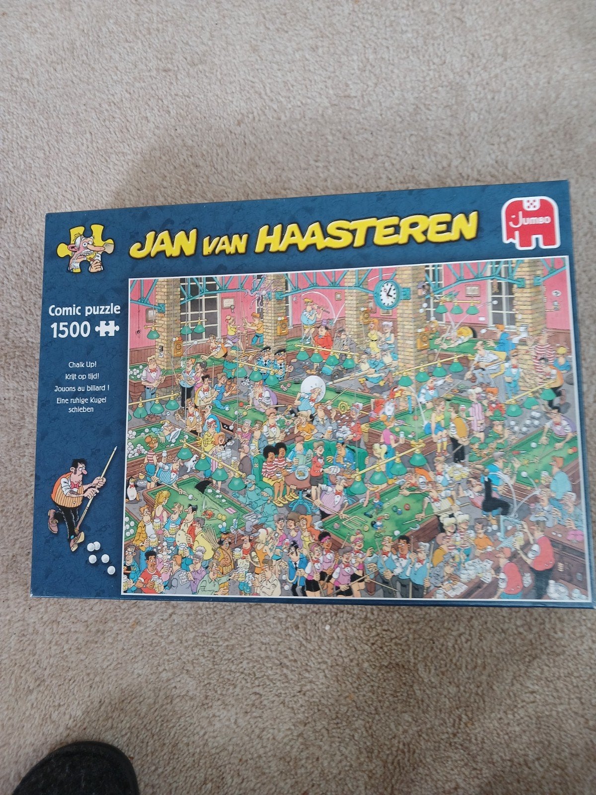 jvh puzzel, Ophalen of Verzenden, 500 t/m 1500 stukjes, Zo goed als nieuw, Legpuzzel