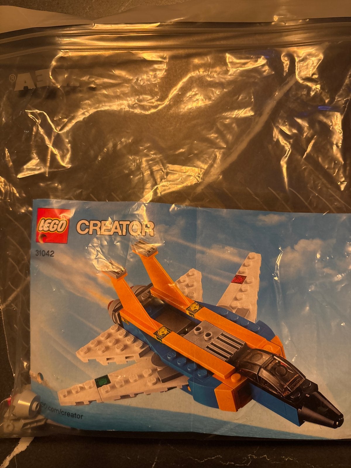 LEGO Creator 31042 Straaljager met handleiding, Ophalen, Zo goed als nieuw, Overige merken