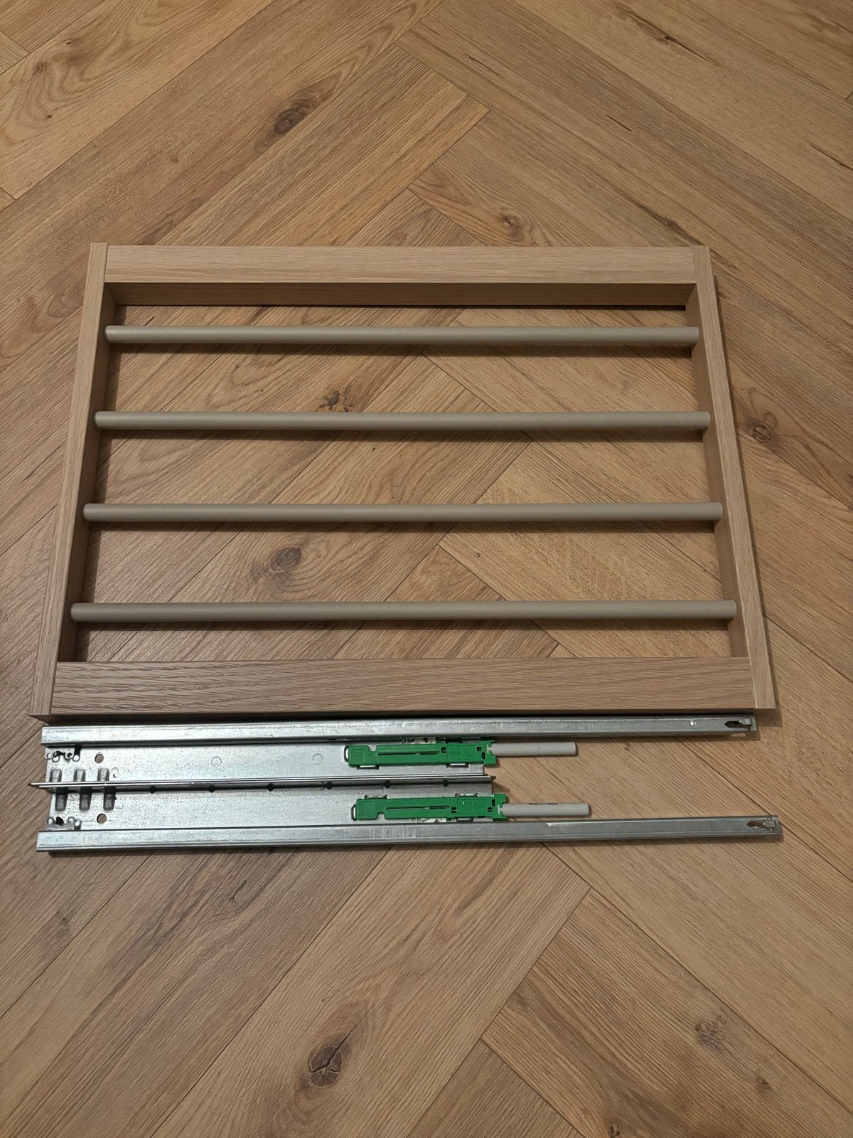 IKEA Komplement uittrekbare broekhanger 50x58 cm, Huis en Inrichting, Kasten | Kledingkasten, Ophalen, Overige materialen, Gebruikt