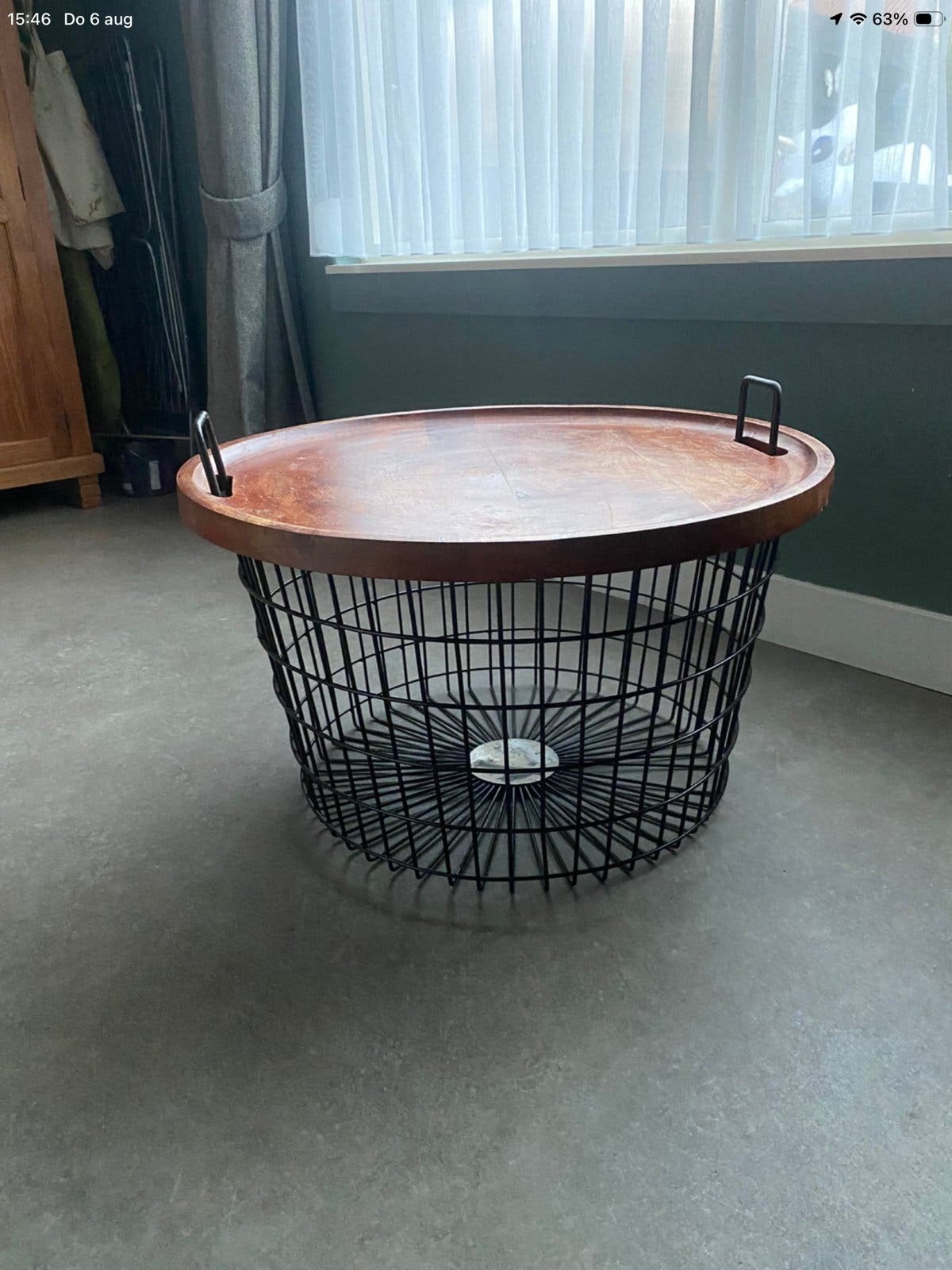 Salon tafel met kleine krasjes 60€, Ophalen, Zo goed als nieuw, Rechthoekig, 75 cm of meer