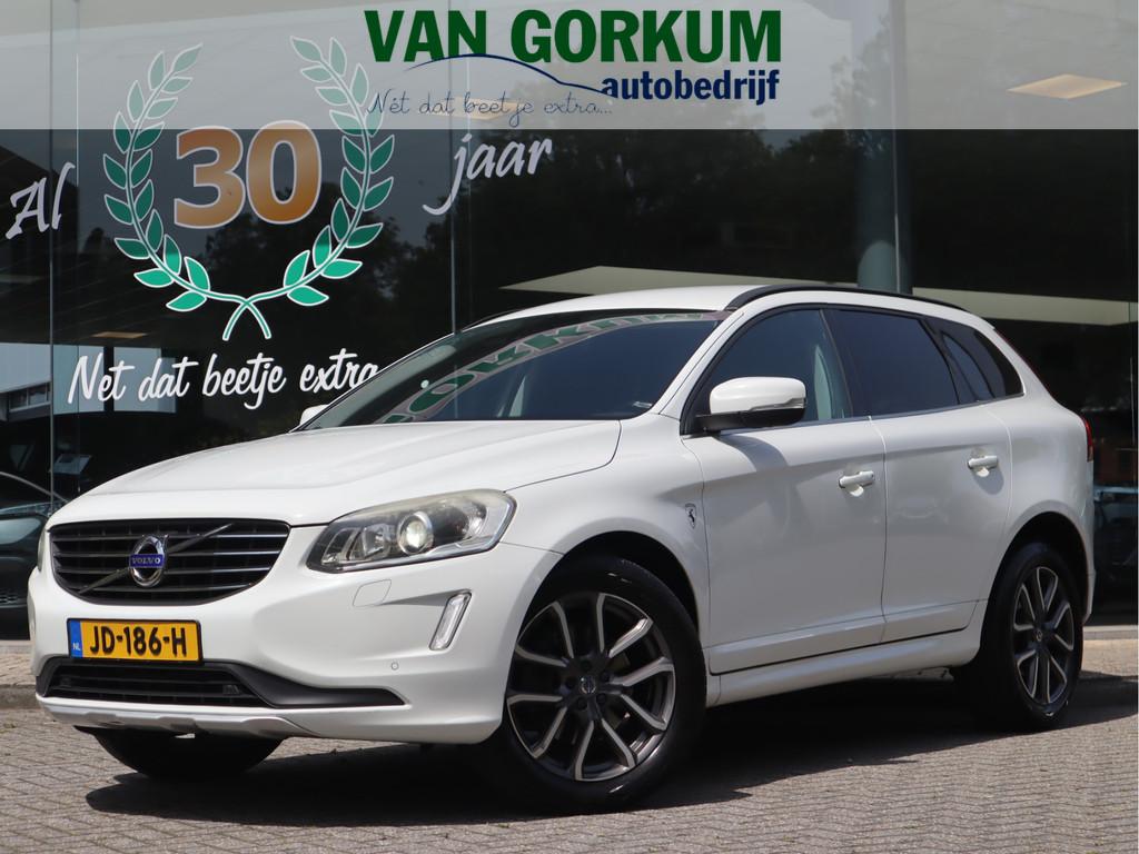 Volvo XC60 2.0 D4 FWD Summum Navi / Trekh / Elekramen / Memo, Gebruikt, 4 cilinders, Leder en Stof, Wit