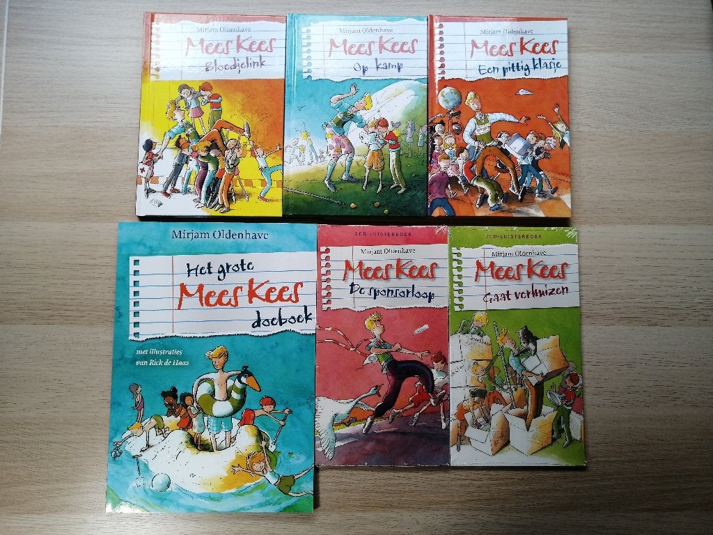Mees Kees - Boek/ Luisterboek - Set van 6 - Mirjam Oldenhave, Boeken, Verzenden, Nieuw, Mirjam Oldenhave, Fictie